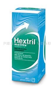 HEXTRIL MENTHE bain de bouche antiseptique 400 ml