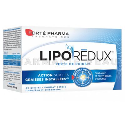 LIPOREDUX 900mg FORTE Pharma (56 gélules)