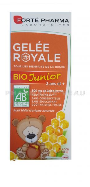 Gelée Royale BIO Junior Sirop  FORTÉ PHARMA 150 ml