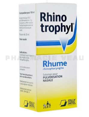rhinotrophyl médicament rhume rhinopharyngite