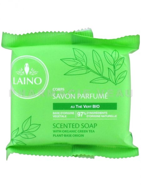 LAINO Savon Parfumé Thé Vert BIO (75 gr)