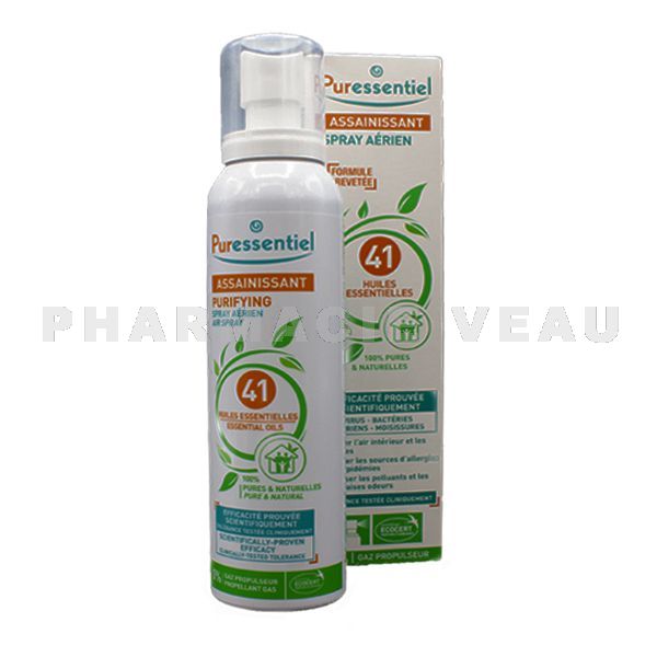 PURESSENTIEL ASSAINISSANT Spray 41 Huiles essentielles (200 ml)