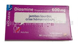 DIOSMINE 600 mg 30 comprimés Biogaran