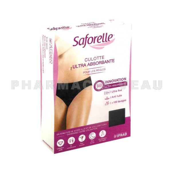 SAFORELLE Culotte Ultra Absorbante - Protection Règles Taille L