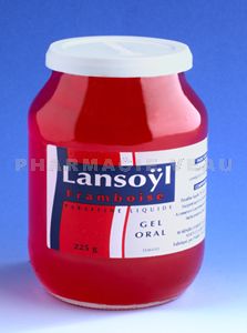 LANSOYL Framboise gel oral en pot 225 grammes