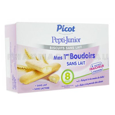 PICOT Pepti Junior Mes 1ers Boudoirs SANS LAIT (24 biscuits boudoirs)