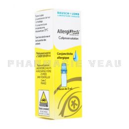 ALLERGIFLASH 0,05% collyre conjonctivite allergique 5ml