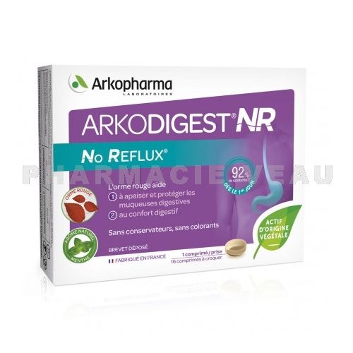 ARKODIGEST No Reflux NR (16 comprimés à croquer)