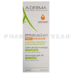 ADERMA EPITHELIALE A.H DUO Gel Huile Massage cicatrices vergetures 100ml