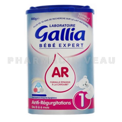 GALLIA Bébé Expert Lait Anti Régurgitations AR Pharmacie Veau en ligne