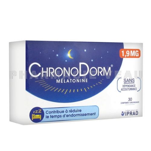 CHRONODORM Mélatonine 1.9 mg (30 comprimés) 