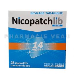 NICOPATCHLIB 14 mg /24H  28 Patchs Nicopatch Lib
