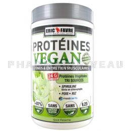 ERIC FAVRE Protéines végétales VEGAN saveur Pistache 750g