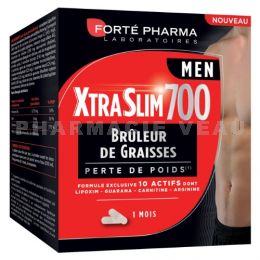 XTRASLIM Minceur Brûleur de graisses 700 MEN Homme 120 gélules Forte Pharma