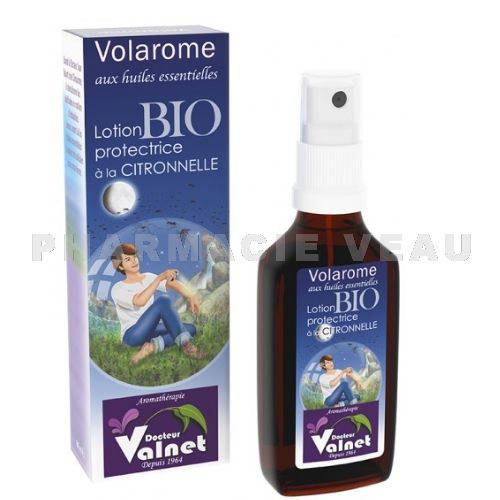VOLAROME huiles essentielles Bio Protection Insectes Citronnelle (spray 50ml) Valnet