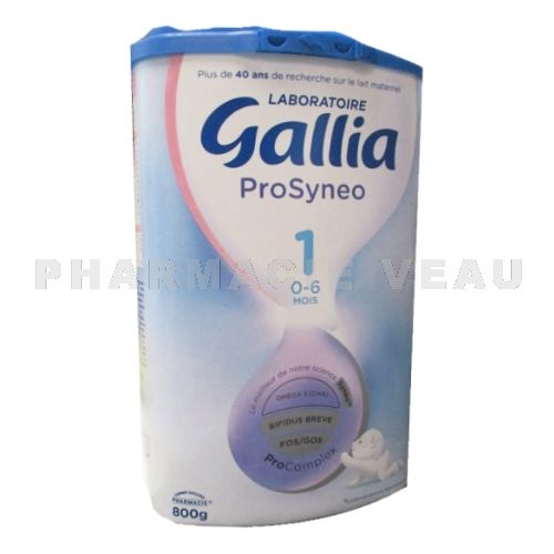 gallia lait bebe en poudre bifidus probiotiques
