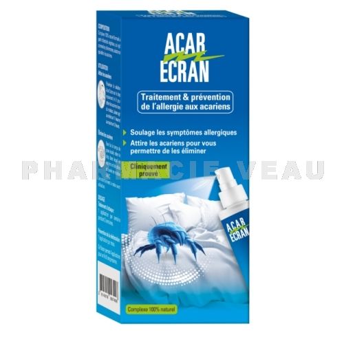 ACAR ECRAN Allergie aux acariens (spray 150ml) 100% naturel