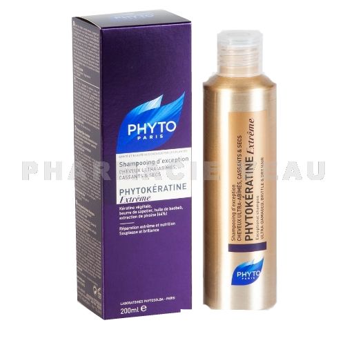 PHYTO PARIS Phytokeratine Shampooing cheveux secs & ultra abîmés (200ml)
