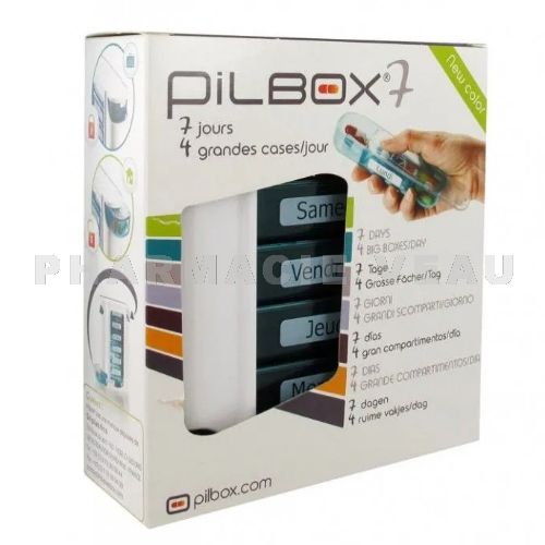 PILBOX 7 Pilulier Semainier