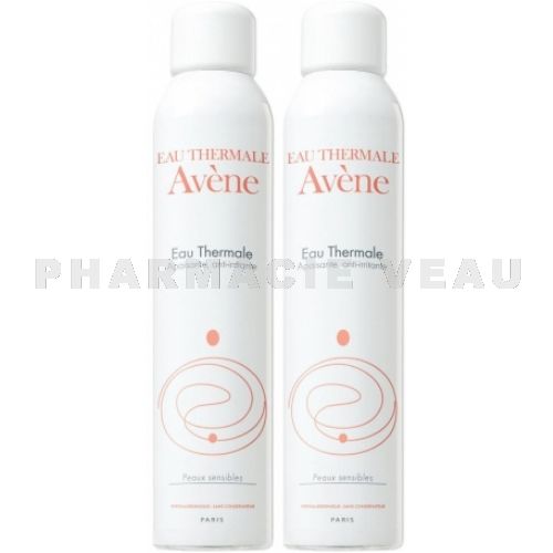 AVENE Spray Eau Thermale Brumisateur (LOT sprays 2 x 300 ml) Grand Modèle