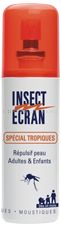 INSECT ECRAN Répulsif Peau Anti-moustiques TROPIQUES spray 75 ml