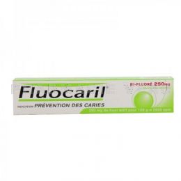 FLUOCARIL Bi-fluoré 250 mg Pâte Dentifrice Menthe - tube de 75 ml