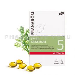 PRANAROM OLEOCAPS 5 - Cycle menstruel 30 capsules BIO