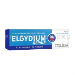 ELGYDIUM Repair Gel apaisant bucco-dentaire 15ml ex-Pansoral Repair