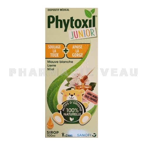 PHYTOXIL JUNIOR Sirop Toux + Gorge ENFANTS (100ml)
