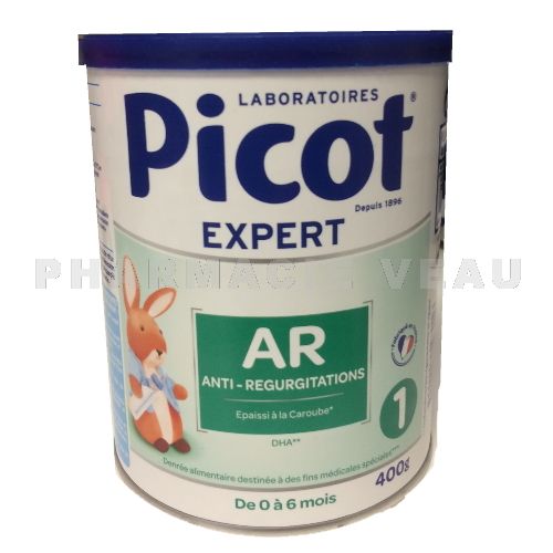 PICOT Bébé Expert Lait Anti Régurgitations AR 0-6mois (400g)