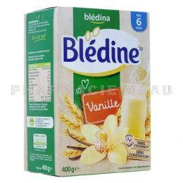 BLEDINA Céréales Vanille +6 mois 400g