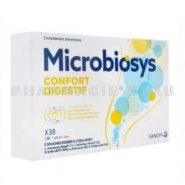 MICROBIOSYS Confort Digestif Probiotiques 30 gélules