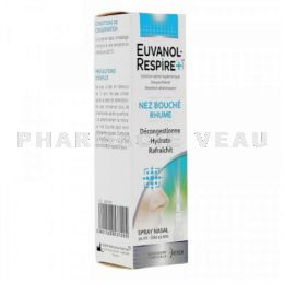 EUVANOL RESPIRE Spray nasal Nez bouché Rhume 20ml