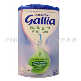 GALLIA GALLIAGEST Premium Digestion 1 AGE 0-6 mois 800g