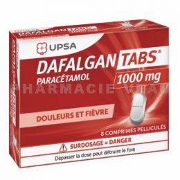 DAFALGAN TABS 1000mg 8 comprimés Dafalgantabs