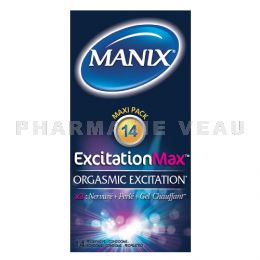 MANIX Excitation MAX 14 préservatifs