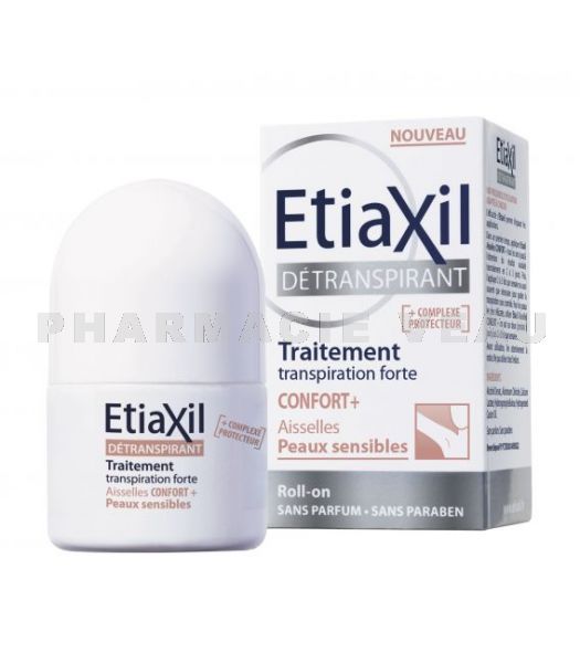 ETIAXIL Déo Détranspirant CONFORT Transpiration Forte (Roll on 15 ml)