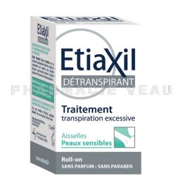 ETIAXIL Déodorant Roll on Détranspirant Transpiration Excessive 15 ml