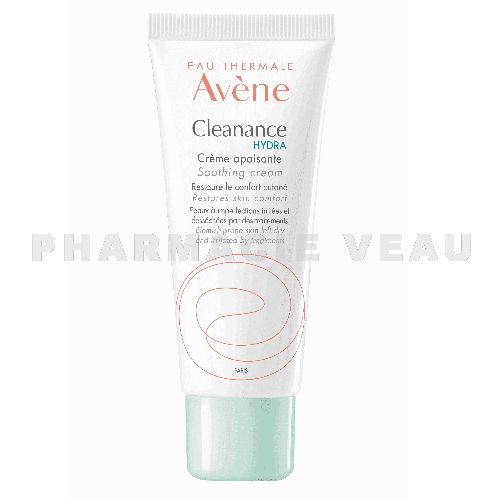 AVENE CLEANANCE HYDRA Crème apaisante - Traitement Peau Acné (40 ml)