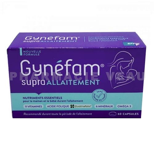 GYNEFAM SUPRA ALLAITEMENT Vitamines (60 capsules)