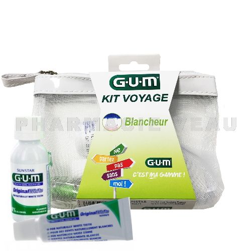 gum kit voyage blancheur pharmacie en ligne