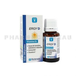ERGY D  Vitamine D 15 ml Nutergia