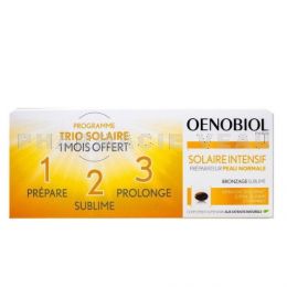 OENOBIOL SOLAIRE INTENSIF 3 x 30 capsules PROMO 1 mois OFFERT