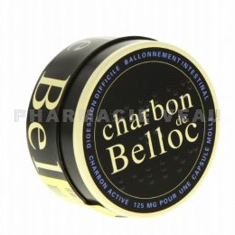 CHARBON DE BELLOC 125 mg Ballonnement intestinal 36 capsules