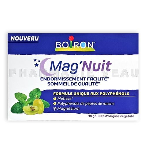 MAG NUIT Sommeil (30 gélules) Boiron