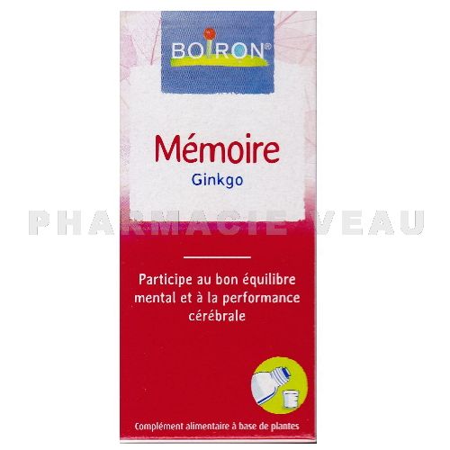 BOIRON Ginkgo Mémoire (60ml) Extrait De Plantes (EDP)
