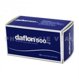 DAFLON 500 mg Boîte de 120 comprimés