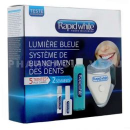 RAPID WHITE Lumière Bleue Système de Blanchiment des Dents