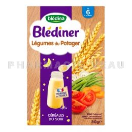 BLEDINA Légumes du Potager Blédiner +6 mois 240g