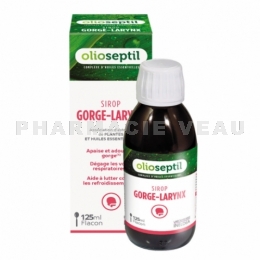 OLIOSEPTIL Sirop Gorge-Larynx 125 ml
